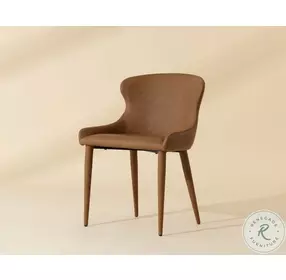 Evora Milliken Cognac Dining Chair Set Of 2