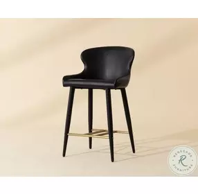 Cascade Bravo Black Counter Height Stool