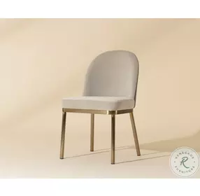 Lavania Meg Taupe Dining Chair Set Of 2