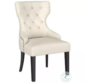 Baney Beige Upholstered Side Chair