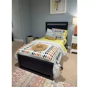 Summerland Inkwell Blue Full Panel Bed