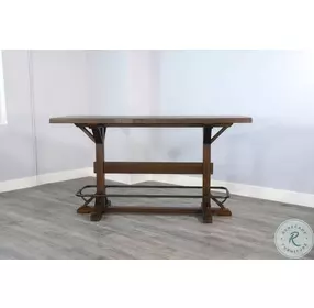 Havenstead Dark Brown Rectangular Pub Table