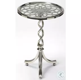 Isidora Silver Side Table