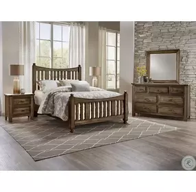 Maple Road Maple Syrup King Poster Bed