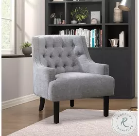 Charisma Gray Accent Chair
