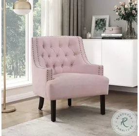 Charisma Pink Accent Chair