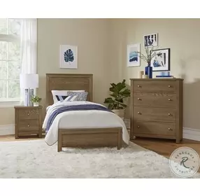 Fundamentals Natural Twin Panel Bed