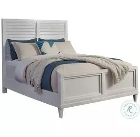 Dunescape White Panel Bedroom Set
