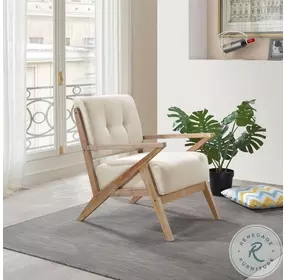 Ollen Sand Accent Chair