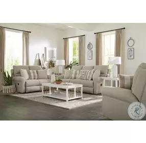 Westport Cement Lay Flat Reclining Sofa