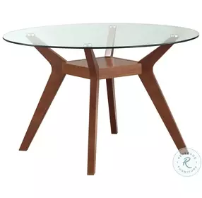 Paxton Nutmeg 48" Round Dining Room Set