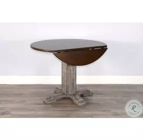 Ember Grace Gray 40" Round Dining Table