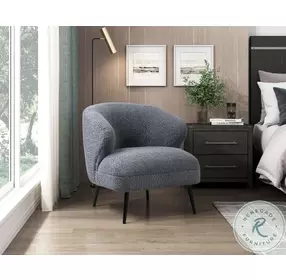 Wyles Dark Gray Accent Chair