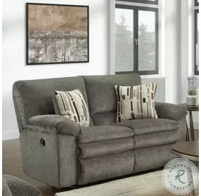 Tosh Pewter Reclining 60" Loveseat