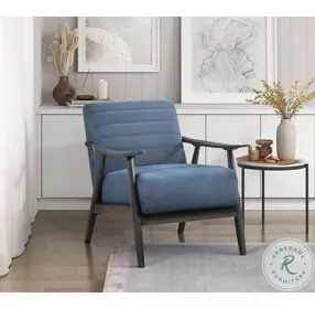 Greeley Blue Accent Chair