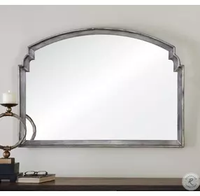 Primavera Antique Silver Leaf Mirror