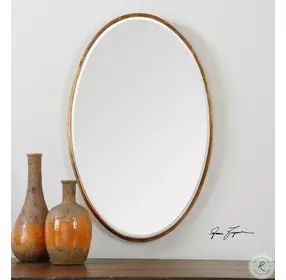 Onella Antique Plated Gold Mirror