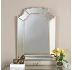 Francoli Gold Arch Mirror