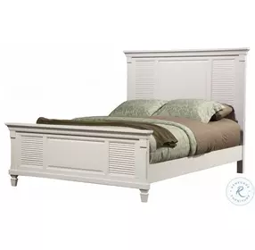 Winchester White Shutter Panel Bedroom Set
