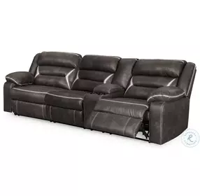 Kincord Midnight 2 Piece Power Reclining Sectional with RAF Sofa