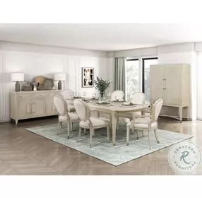 Genoa Light Oak Bar Cabinet with LED Lighting