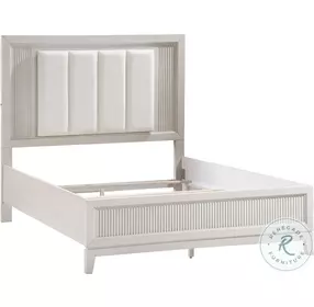 Florence Upholstered Panel Bedroom Set with LED Lighting