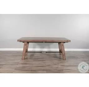 Velden Hollow Natural Wood 106" Extendable Rectangular Dining Table