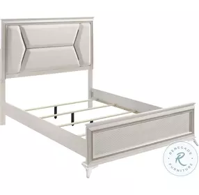 Audra Upholstered Panel Bedroom Set with LED Lighting