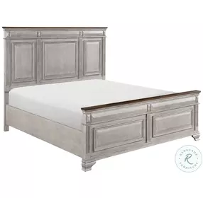 Marquette Brown And Gray Panel Bedroom Set