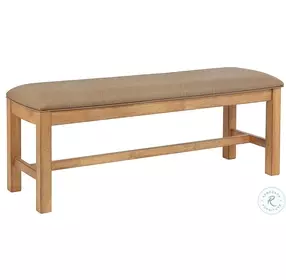 Logan's Edge Natural Backless Bench