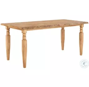 Logan's Edge Natural Live Edge Counter Height Dining Table