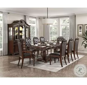 Adelina Cherry 6 Drawer Buffet