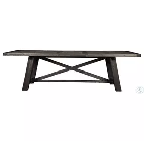 Newberry Salvaged Gray Extendable Dining Room Set