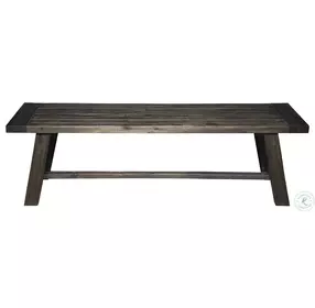 Newberry Salvaged Gray Bench