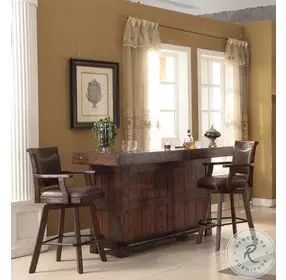 Gettysburg Dark Distressed Spectator Bar Stool