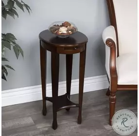 Masterpiece Chestnut Burl Accent Table