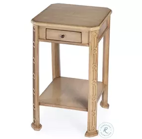 Moyer Antique Beige Side Table