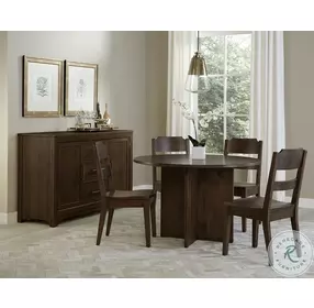 Ben And Erin Napier Dark Cherry 60" Round Dining Table