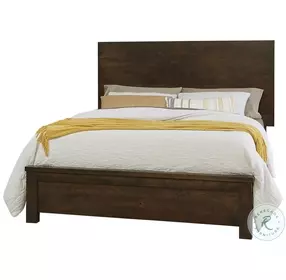Ben And Erin Napier Dark Cherry Plank Panel Bedroom Set