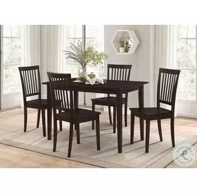 Gomez Cappuccino 5 Piece Dining Set