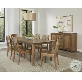 Ben And Erin Napier Medium Cherry 94" Surboard Dining Table