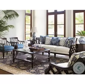 Royal Kahala Dark Coffee Tropic Cocktail Table