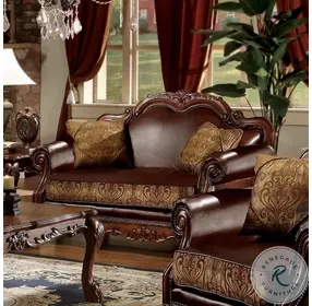 Dresden Brown 67" Loveseat