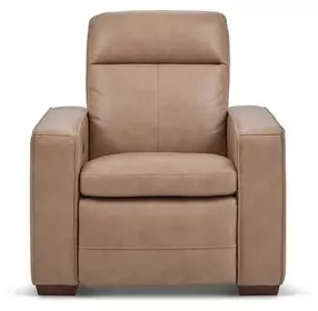 Dutch Desert Tan Leather Zero Gravity Power Recliner with Power Headrest and Lumbar