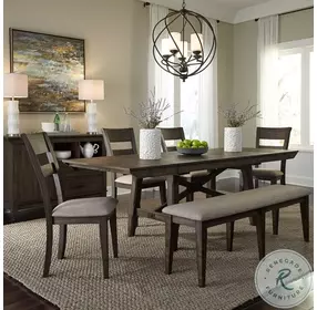 Twin Arches Dark Chestnut Bench