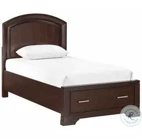 Hudson Cherry Youth Storage Platform Bedroom Set