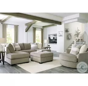 Creswell Stone Swivel Accent Chair