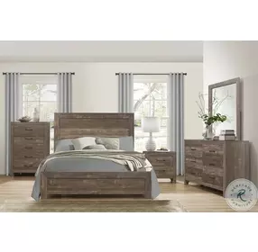 Corbin Rustic Brown Dresser