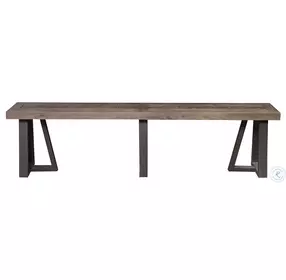 Prairie Distressed Natural Dining Bench