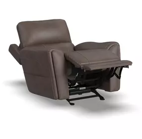 Carter Cappuccino Zero Gravity Triple Power Rocking Recliner with USB Charging and Heat Massage